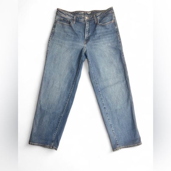 Old Navy High-Rise O.G. Loose Straight Jasmine Jeans Women’s Size 10 Denim - Picture 1 of 7